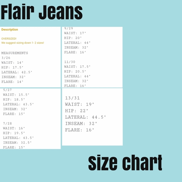 Bell Bottom Jeans - Picture 3 of 4